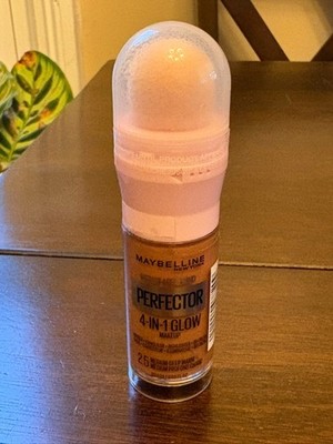 Maybelline Instant Age Rewind Perfector 4-In-1 Glow Makeup, 2.5 Medium Deep Warm