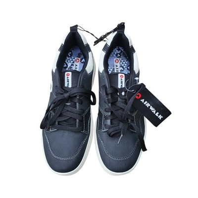 Airwalk Anchor Low Men’s Black Skate Sneakers Size Comfort Footbed NWT  Shoes