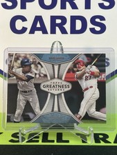 Hank Aaron/Mike Trout 2019 Topps Baseball “Greatness Returns”