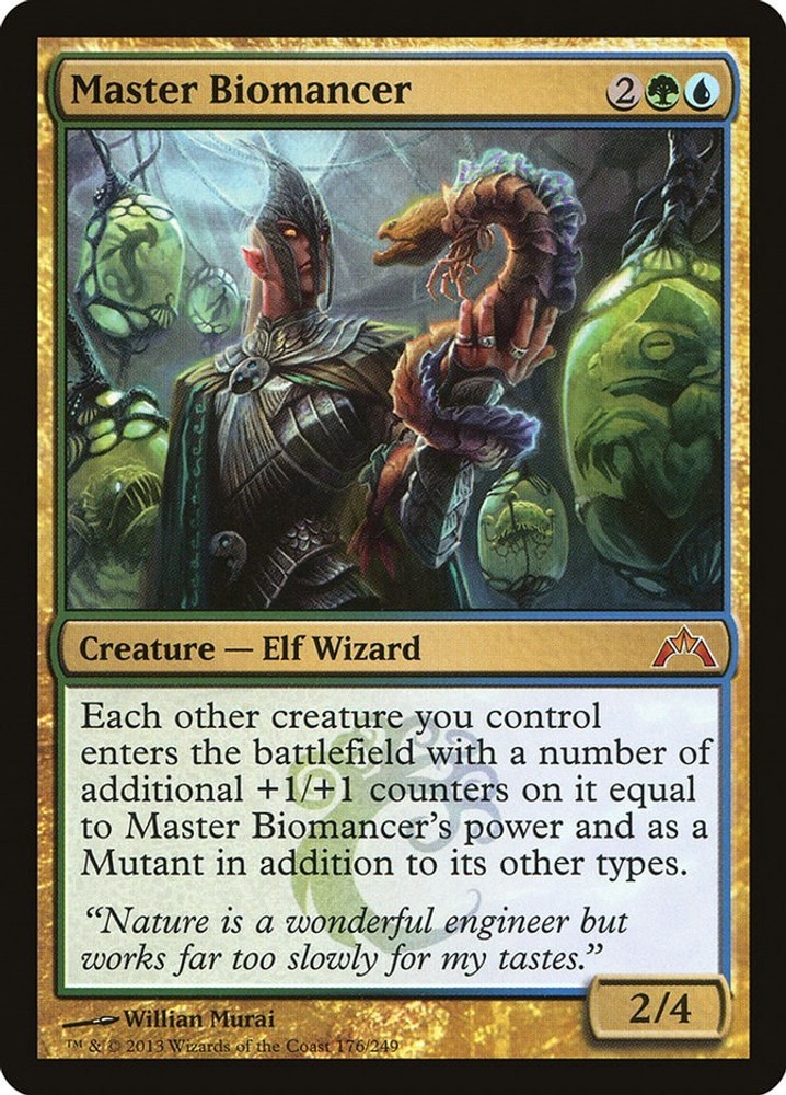 Master Biomancer #176 (LP) Gatecrash (GTC) MTG