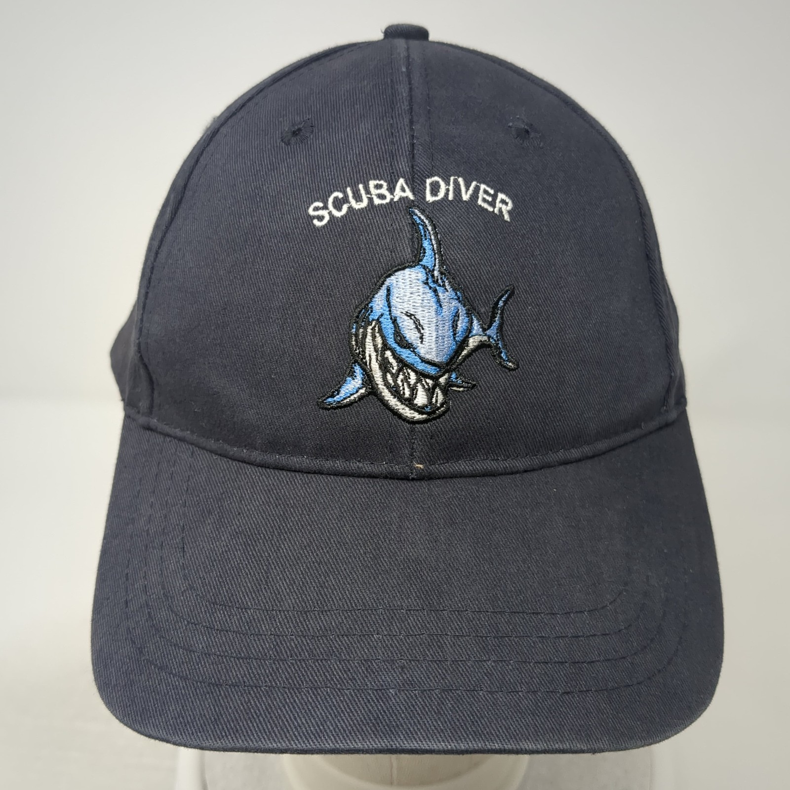 Scuba Driver Strapback Baseball Cap Blue One Size… - image 2