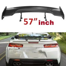 For Chevrolet 57gt Rear Trunk Spoiler Wing Carbon Fiber Look Rear Upper Painted For Chevrolet 57gt Rear Trunk Spoiler Wing Carbon Fiber Look Rear Upper Painted