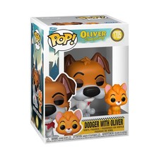 Funko Pop! & Buddy: Oliver and Company - Dodger with Oliver - 1/6 Odds for Rare
