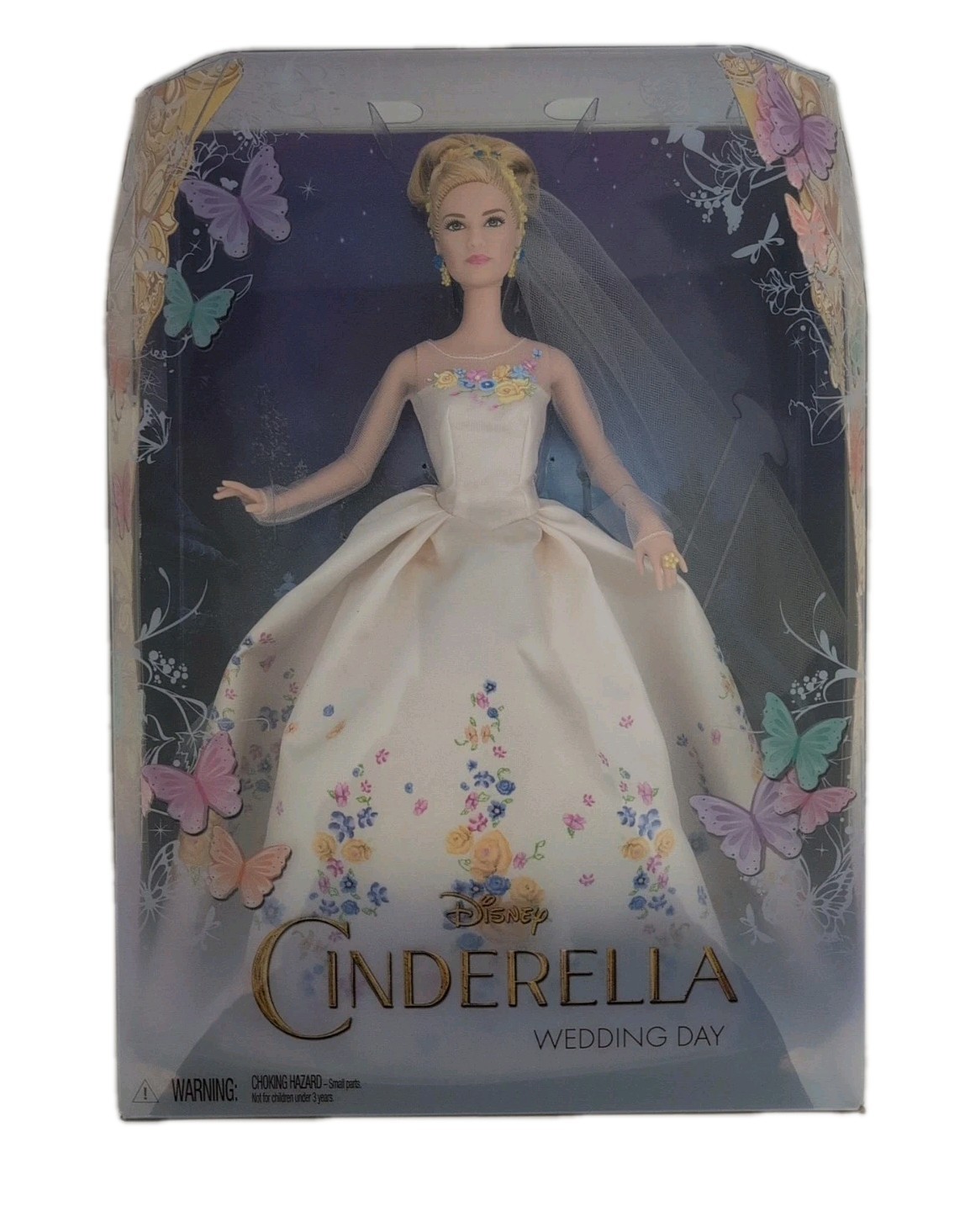 Disney 2014 Wedding Day Cinderella Doll New In Box CGT55 Mat