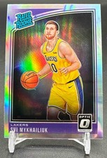 2018-19 Panini Donruss Optic Svi Mykhailiuk #193 Holo RC Lakers