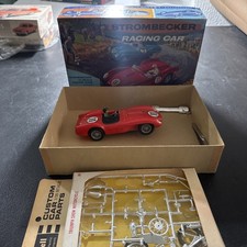 Vintage Strombecker Ferrari 250 Testa Rossa 1/32 Slot Car w/ Box Parts Revell
