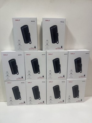 LOT OF 10 brand new iWALK LinkPod Y2 Power Banks   9600mAh each. NEW AND SEALED
