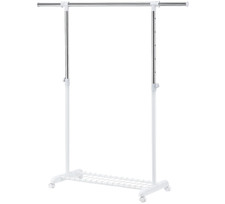 Perchero ropa con ruedas ajustable, resistent...