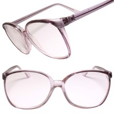 Classic Genuine Vintage Purple Womens 2.50 Reader Reading glasses