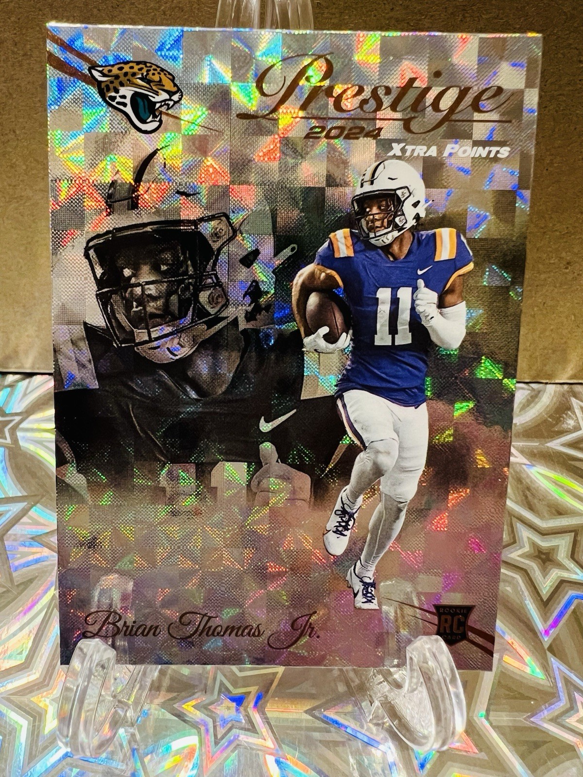 2024 Panini Prestige - Rookies Brian Thomas Jr. #321 Xtra Points Hyper (RC)