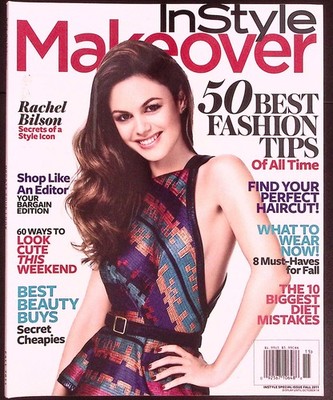INSTYLE MAKEOVER MAGAZINE RACHEL BILSON SECRETS OF A STYLE ICON B2901