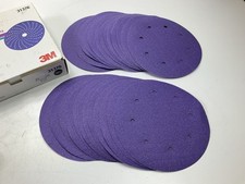 3M 31376 Cubitron II 737U 8" Sanding Abrasive Discs, 80 Grit, 25 Discs
