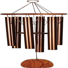 Amazing Grace Wind Chime for outside 40" Medium Bronze,Outdoor Decor for Patio,
