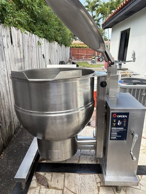 Groen 60 Gallon Natural Gas Steam Jacketed Tilt Tilting Kettle DH/60