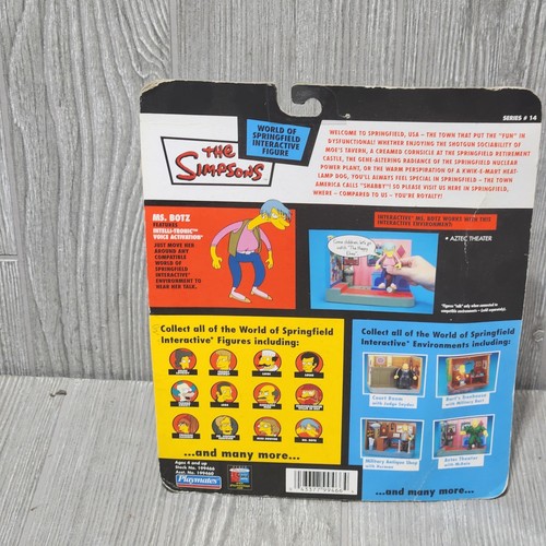 Playmates The Simpons World Of Springfield Interactive Figure MS BOTZ Series 14 - Picture 3 of 4