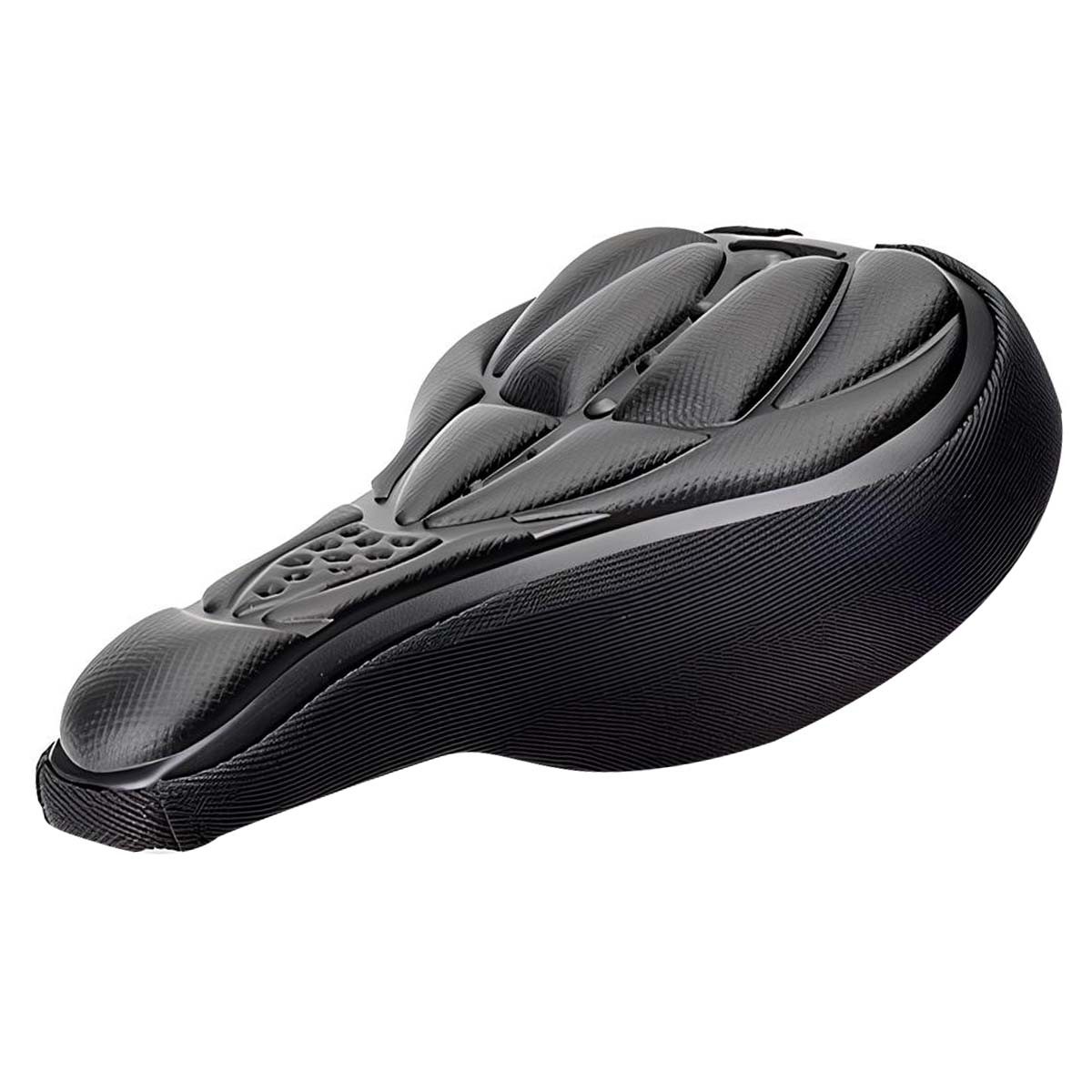 Couvre-selle gel Avizar 26x16 cm pour vélotaf et balades urbaines sans douleur