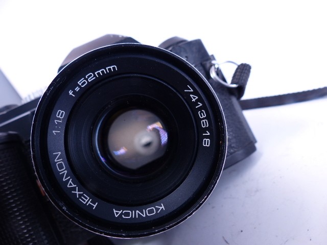 Konica HEXANON 52mm F1.8 AR Mount Lens + FS-1 Body Bonus