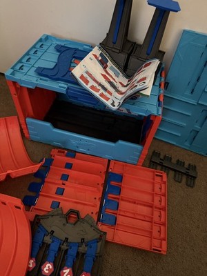Hot Wheels 2018 Track Builder System Race Crate Set Complete 