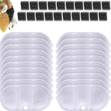 Replacement Filters and Pre-Filter Sponges For PETLIBRO Cat Water Fountain