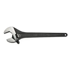 18 In. Black Oxide Adjustable Wrench