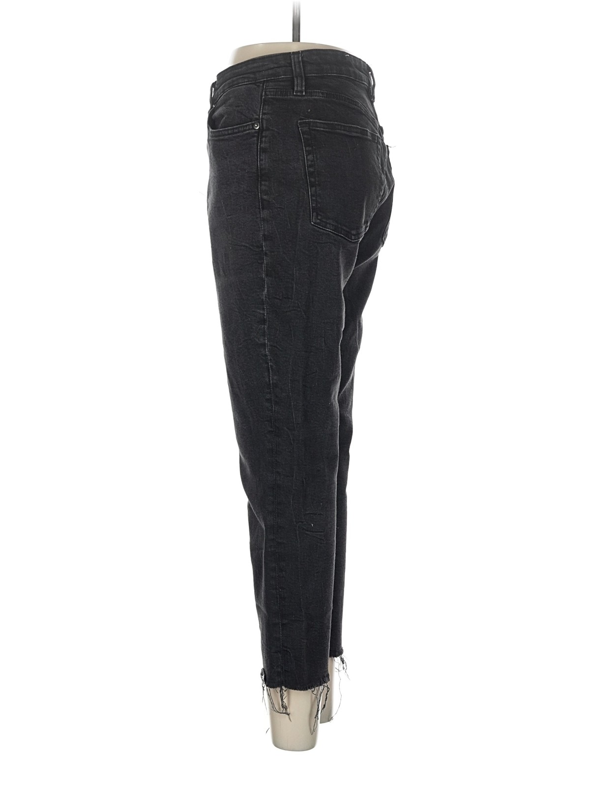H&M Women Black Jeans 6 Petites thumbnail 4