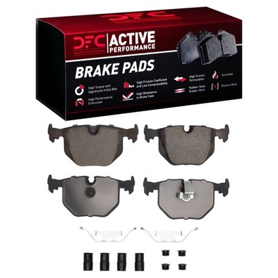 DFC For 91-10 BMW M3 Rear Active Performance Pads And Hardware Kit