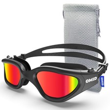 OMID P2 Lite Swim Goggles: Comfortable, Anti-Fog for Men, Women  Adults