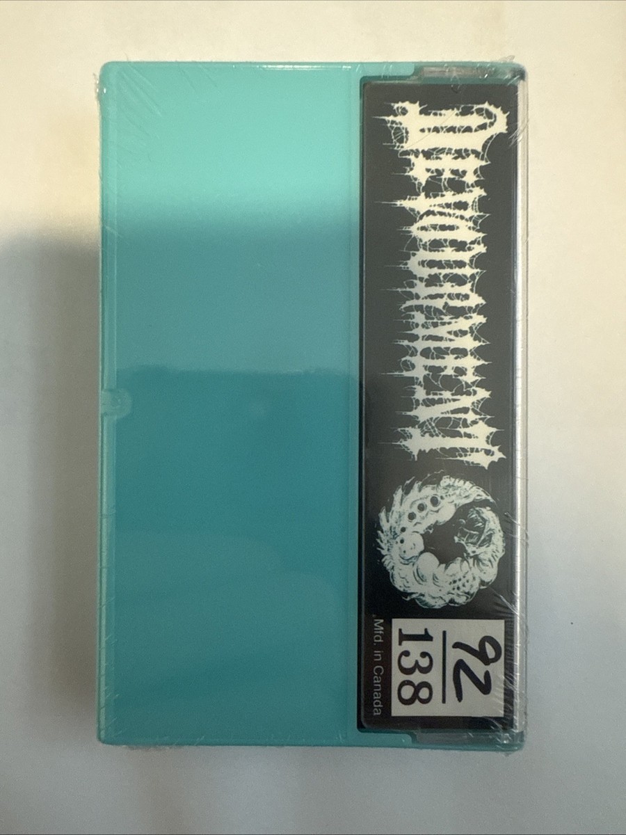 Devourment Molesting the Decapitated Cassette Icy Blue 2020 Hand