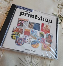 Broderbund Print Shop Pro Publisher Deluxe Version 20 Software NEW