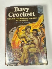 1955 DAVY CROCKETT by Stewart Holbrook - LANDMARK #57 - HC/DJ - Library Copy