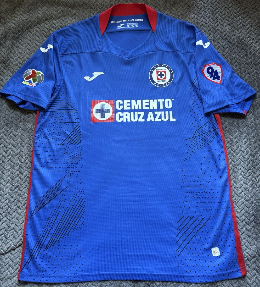 Liga Mx Playera Joma Cruz Azul Campeon Playera Cruz Azul 2020 2021
