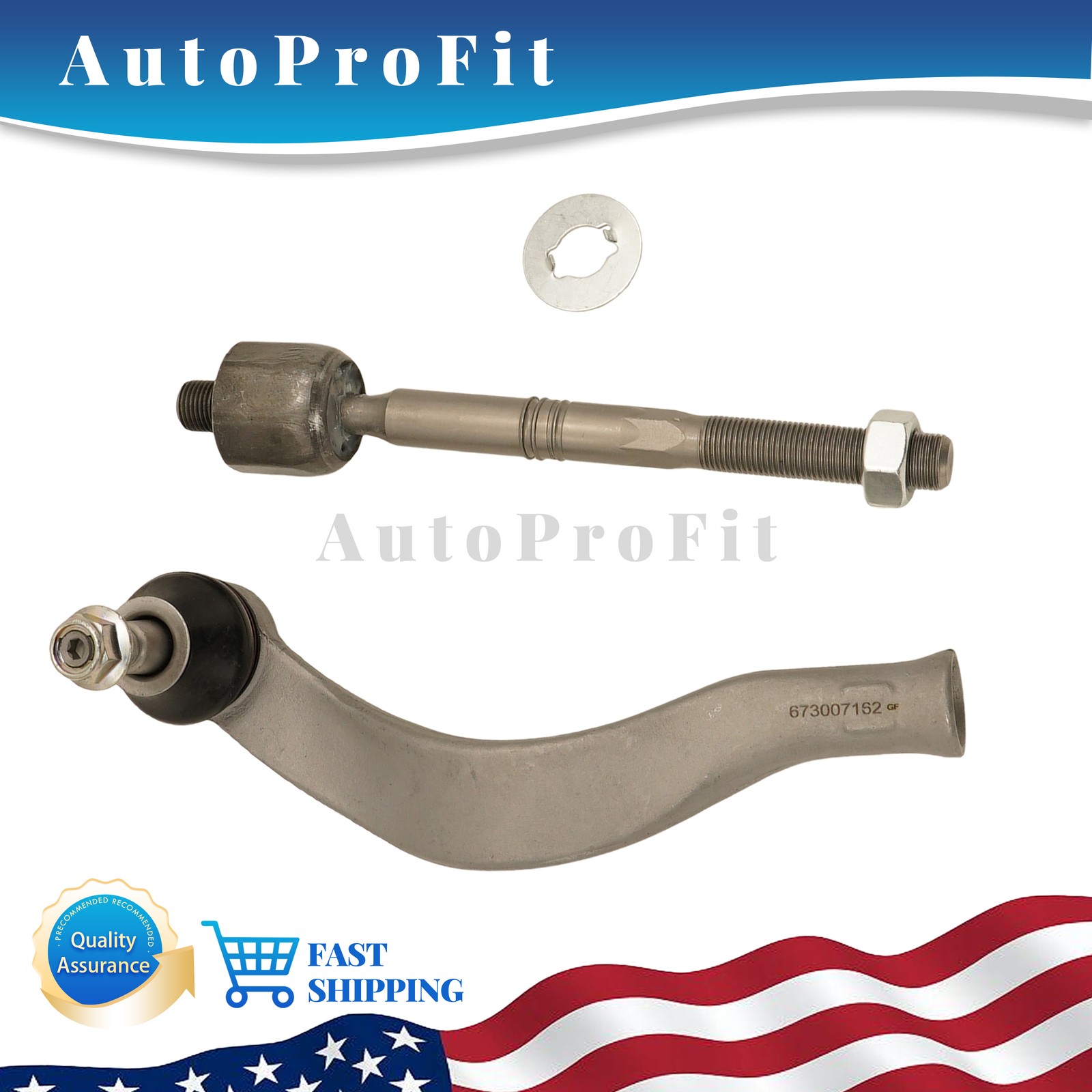 NEW 673007162 For 2019-2023 Maserati Levante Right Inner Tie Rod Ball Joint
