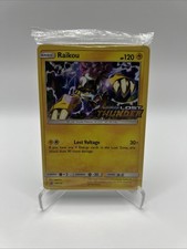SM150 Raikou Lost Thunder Prerelease Stamped Holo Sealed Promo Pokemon TCG on eBay