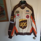90s NASCAR Jacket Mens large Chase Authentics Drivers Line UPS Dale Jarrett #88 