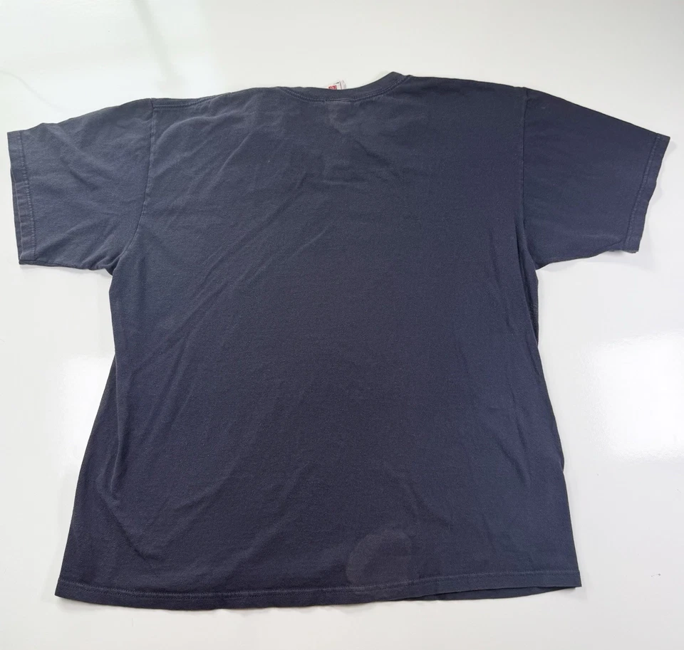 Винтажная футболка NFL Houston Texans Andre Johnson размер XL искусственно состаренная синяя - Изображение 2 из 4