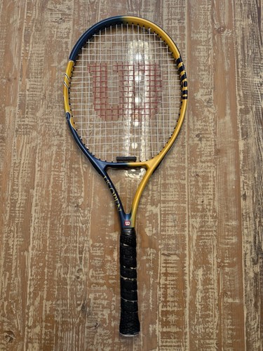 Wilson US Open 4 3/8 Tennis Racket Medium Handle L3 50-60 LB Graphite Titanium