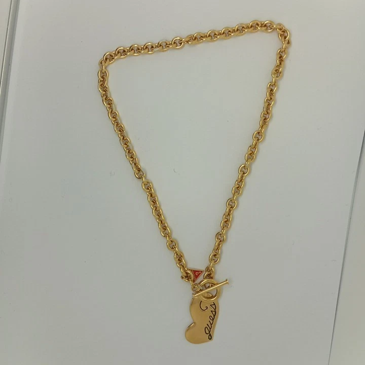 Collana Da Donna Guess In Acciaio Inox - Lunghezza 50 Cm, Chiusura A Moschettone, Colore Argento - 4