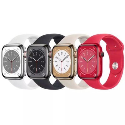 Apple Watch Series 8 - 45mm - Aluminium - GPS + Cellular - Smartwatch - Wie Neu
