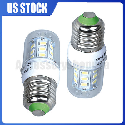 2PCS For Frigidaire Kenmore 5304511738 LED Refrigerator Light Corn Bulb E27 3.5W
