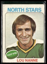 1975-76 O-Pee-Chee Lou Nanne Minnesota North Stars #143