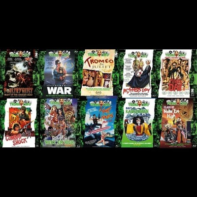 Troma Land Blu Ray Pack - 10 Blu Ray - Neu & Versiegelt