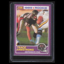 Trace Armstrong #440S 1989 Score Supplemental Chicago Bears Football Card NFL NM