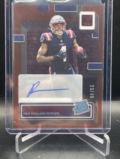 🔥2022 Panini Clearly Donruss Rated Red 21/49 Pierre Strong Jr Rookie Auto RC🔥