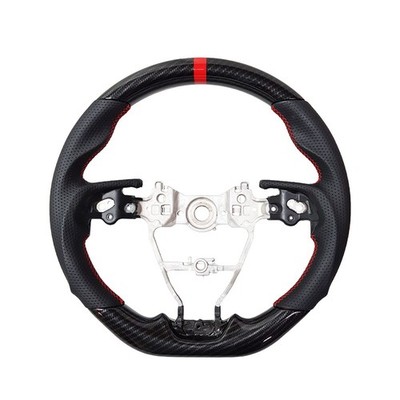 REVESOL Sports Hydro Dip Carbon Steering Wheel for 2018-2020 TOYOTA CAMRY AVALON