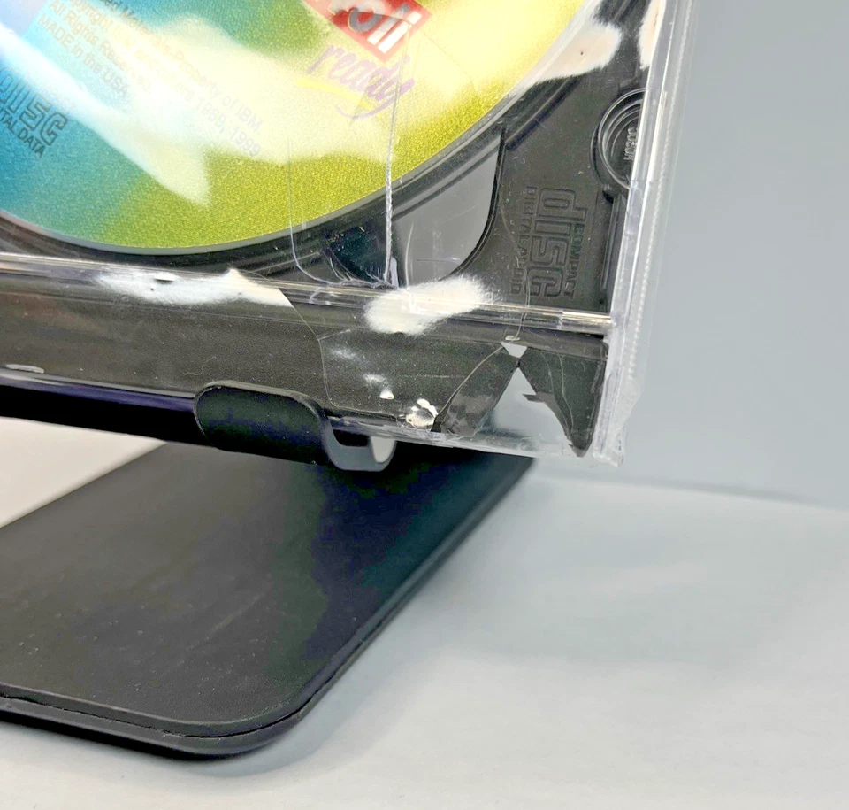 IBM AIX V4.3.2 Bonus Pack 5765-C34 • Vol 1 & 2 • Sealed Discs • Cracked Case - Image 2 of 4