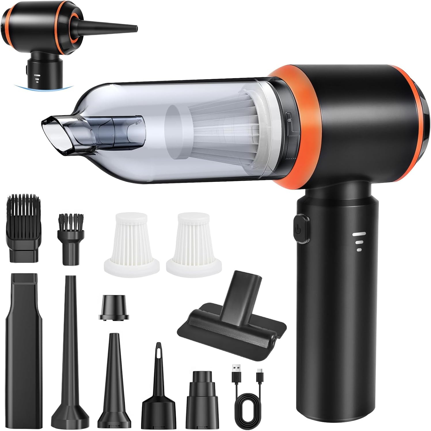 Recensione Aspirabriciole 25000Pa: Mini Aspirapolvere Brushless 4-in-1