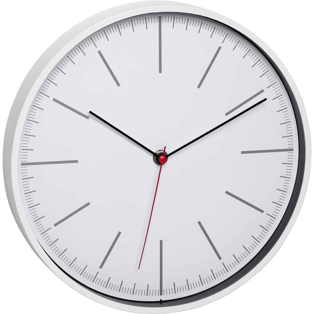 TFA Dostmann 60304902 Quarz Wanduhr 280 mm x 280 mm x 37 mm Wei 3990₽