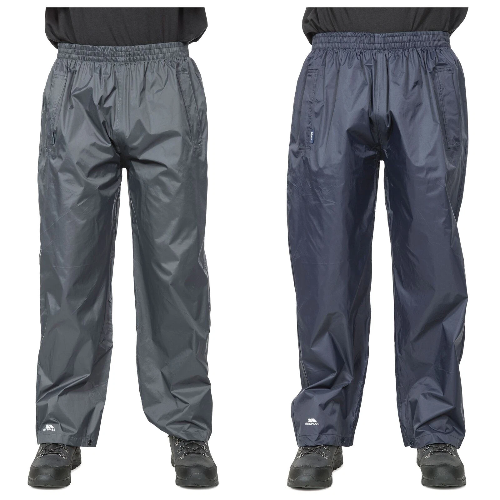 Trespass Mens Womens Waterproof Trousers Packaway Breathable Qikpac
Opens in a new window or tab