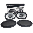 Kenwood KFC 6966S 6x9 3 Way Coaxial Car Speaker Pair 45W RMS 400W Peak 4 Ohm
