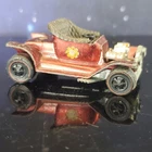 Hot Wheels Redlines Hot Heap Red HK. No Windshield Rough 1967 Hong Kong